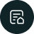 An icon for a home and paperwork